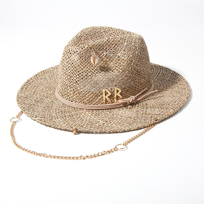 Bucket Hat Straw - Nouveau Chapeau de Paille Femme Style