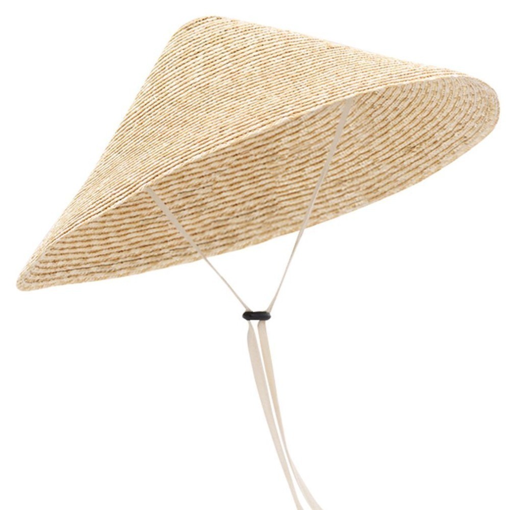 Bucket Hat Straw - Nouveau grand chapeau de paille à
