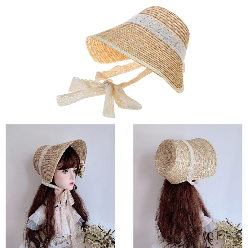 Doux fille soleil LolitaStyle  - Bucket Hat Straw avis et prix