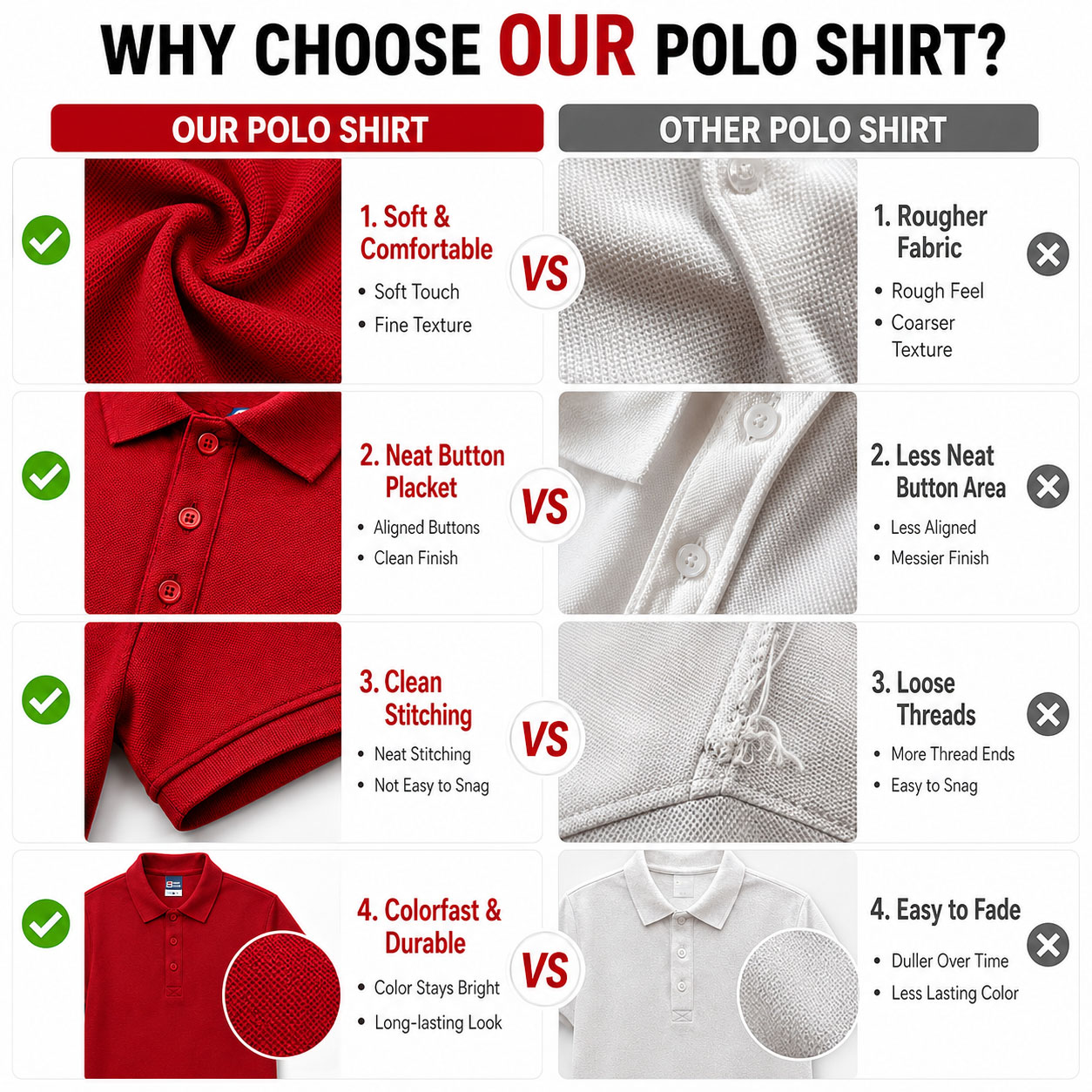 Polo personnalisé avec logo po - Polo Shirt Pique avis et prix