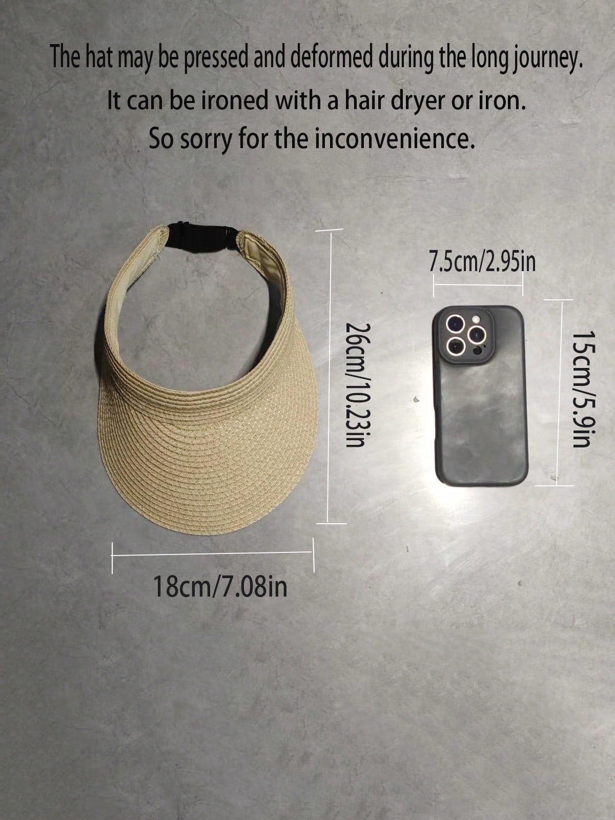 1pc Visière de soleil en paill - Bucket Hat Straw avis et prix